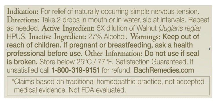 Walnut Flower Essence