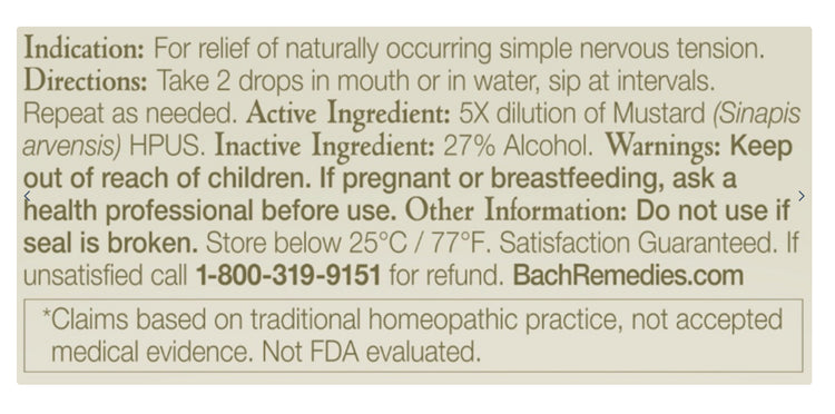 Mustard Flower Essence