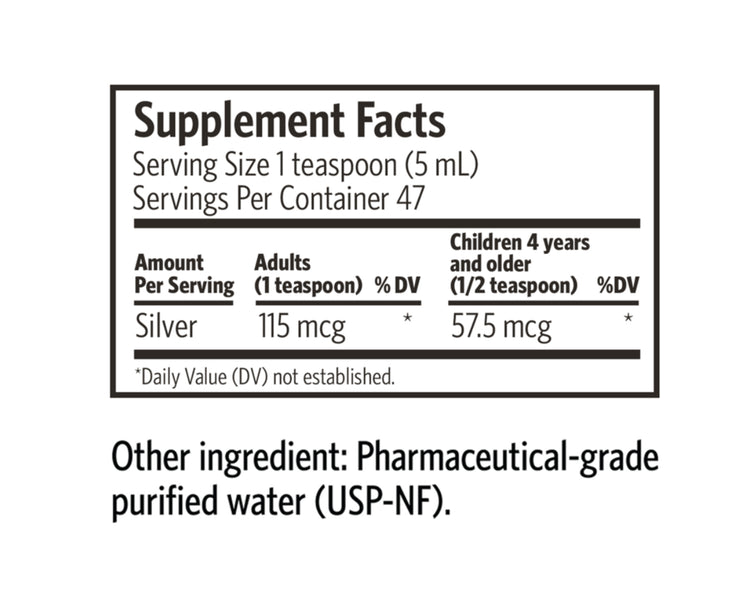 Silver Hydrosol (8 oz)