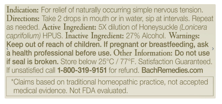 Honeysuckle Flower Essence