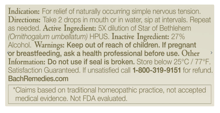 Star of Bethlehem Flower Essence