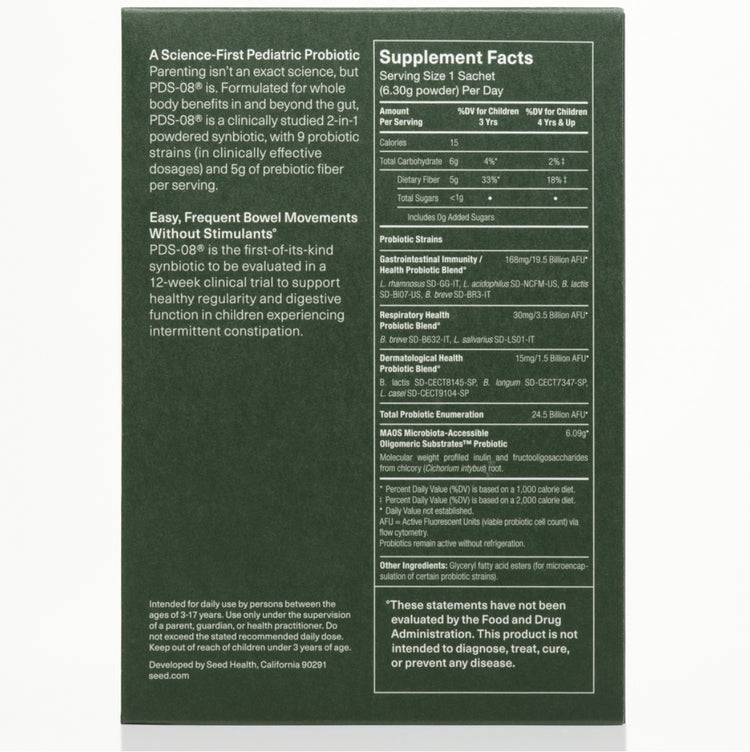 PDS-08 Pediatric Daily Synbiotic