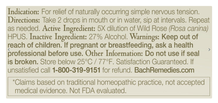 Wild Rose Flower Essence