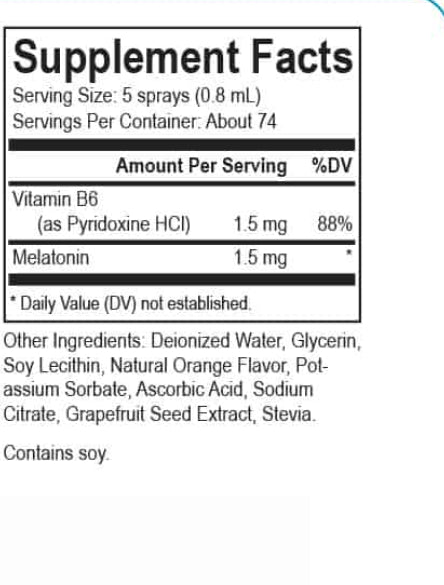 Melatonin Spray