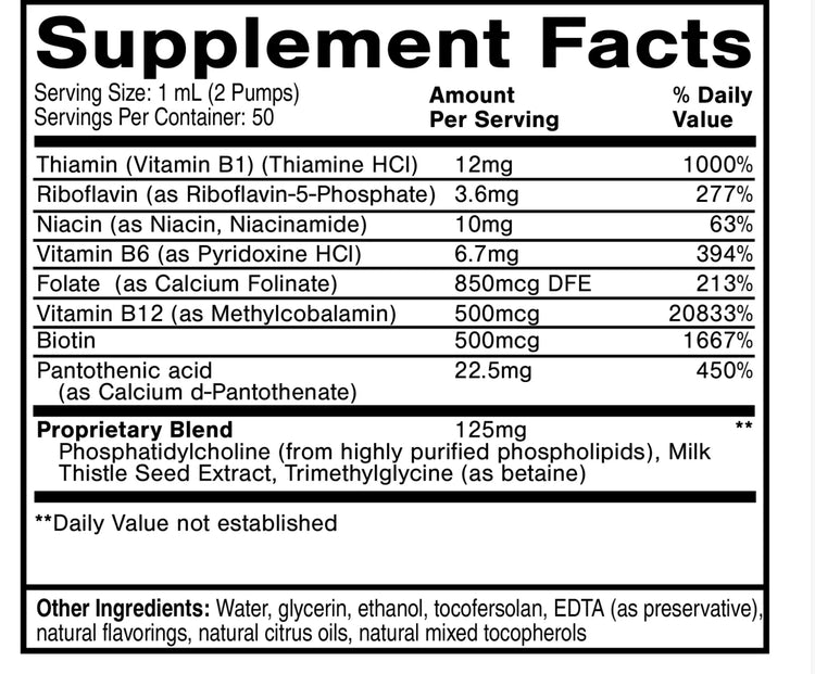 Liposomal Methyl B Complex