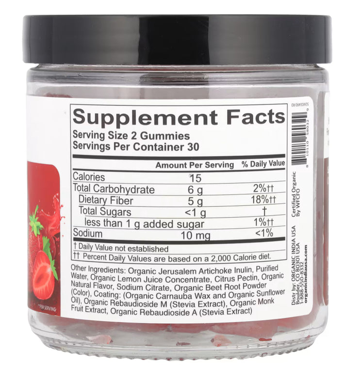 Organic India Fiber Gummies