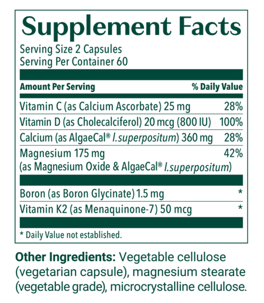 AlgaeCal Plus (120 count)