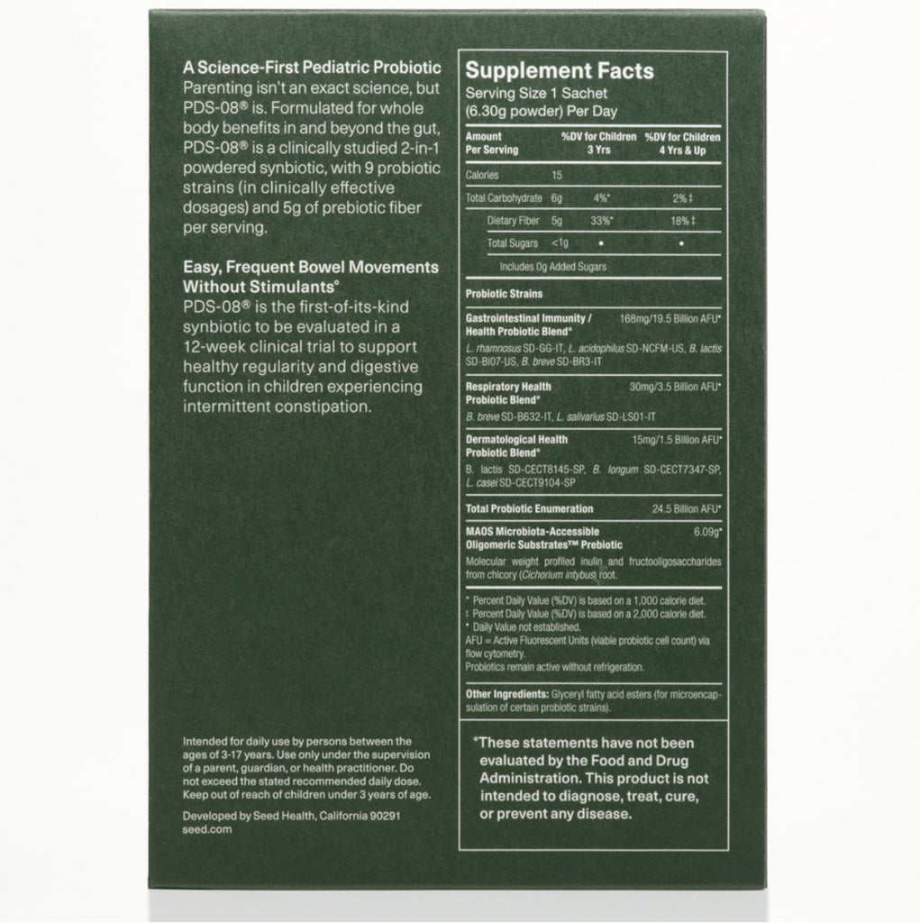 PDS-08 Pediatric Daily Synbiotic
